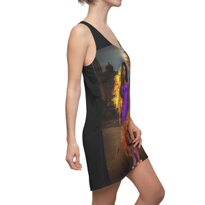 Women's Sagittarius Cut & Sew Racerback Dress