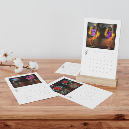 Astrology Vertical Desk Calendar