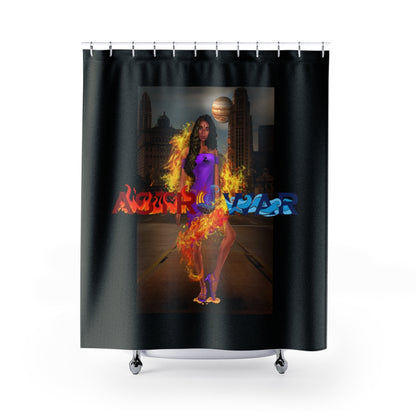 Sagittarius Woman Shower Curtains