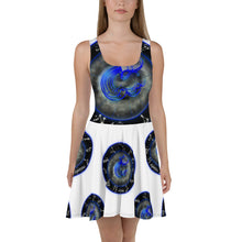 Load image into Gallery viewer, Aquarius Skater Dress
