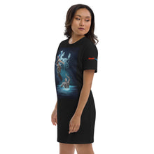 Load image into Gallery viewer, Scorpio/Virus Organic cotton t-shirt dress
