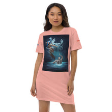 Load image into Gallery viewer, Scorpio/Virus Organic cotton t-shirt dress
