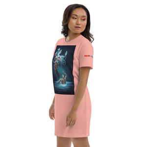 Scorpio/Virus Organic cotton t-shirt dress