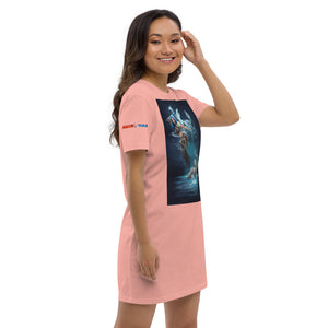 Scorpio/Virus Organic cotton t-shirt dress