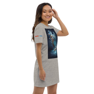 Scorpio/Virus Organic cotton t-shirt dress