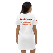 Load image into Gallery viewer, Scorpio/Virus Organic cotton t-shirt dress
