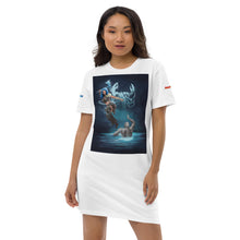 Load image into Gallery viewer, Scorpio/Virus Organic cotton t-shirt dress
