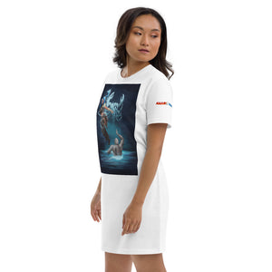 Scorpio/Virus Organic cotton t-shirt dress