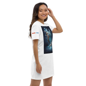 Scorpio/Virus Organic cotton t-shirt dress